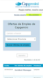 Mobile Screenshot of capgemini.tecnoempleo.com