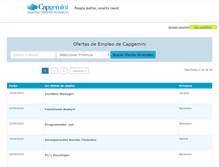 Tablet Screenshot of capgemini.tecnoempleo.com